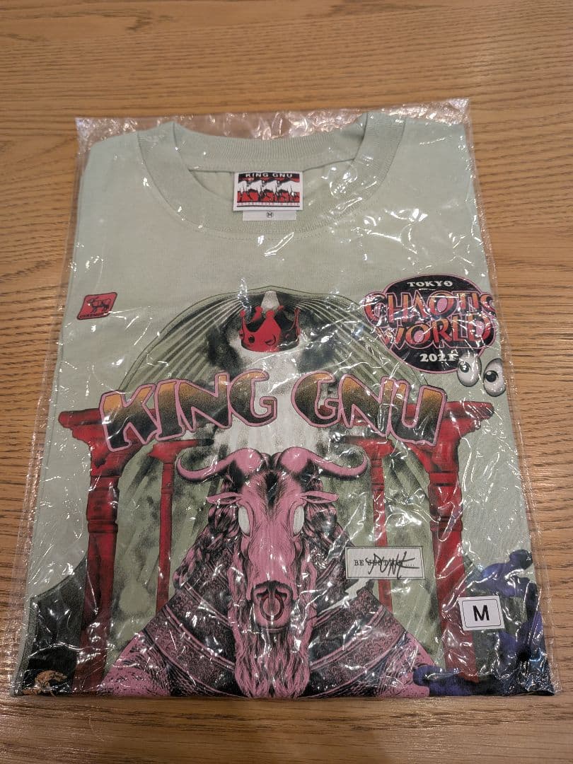 新品　KING GNU CHAOTIC WORLD 2021 Tシャツ Mサイズ