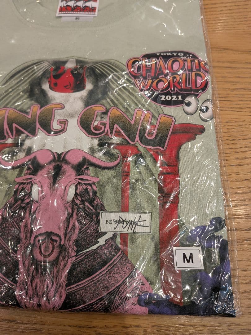 新品　KING GNU CHAOTIC WORLD 2021 Tシャツ Mサイズ