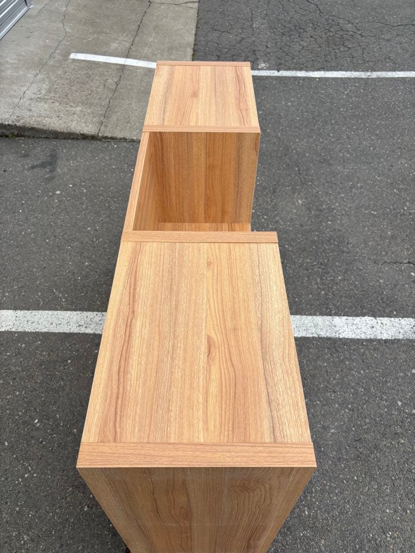 オープンラック シェルフ 飾り棚 収納棚 本棚 ナチュラル