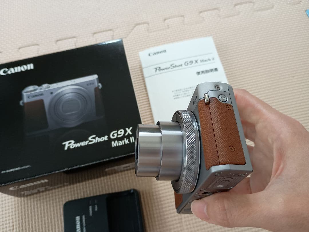 Canon PowerShot G9X Mark2 シルバー/ブラウン