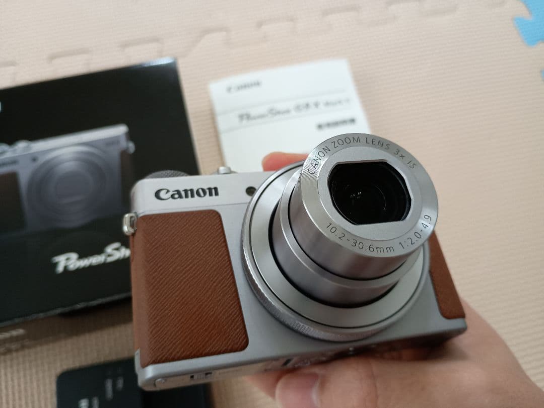Canon PowerShot G9X Mark2 シルバー/ブラウン