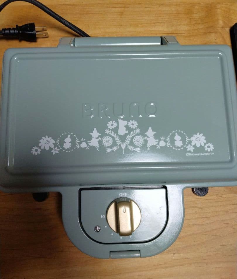 BRUNO ホットサンドメーカー グレー