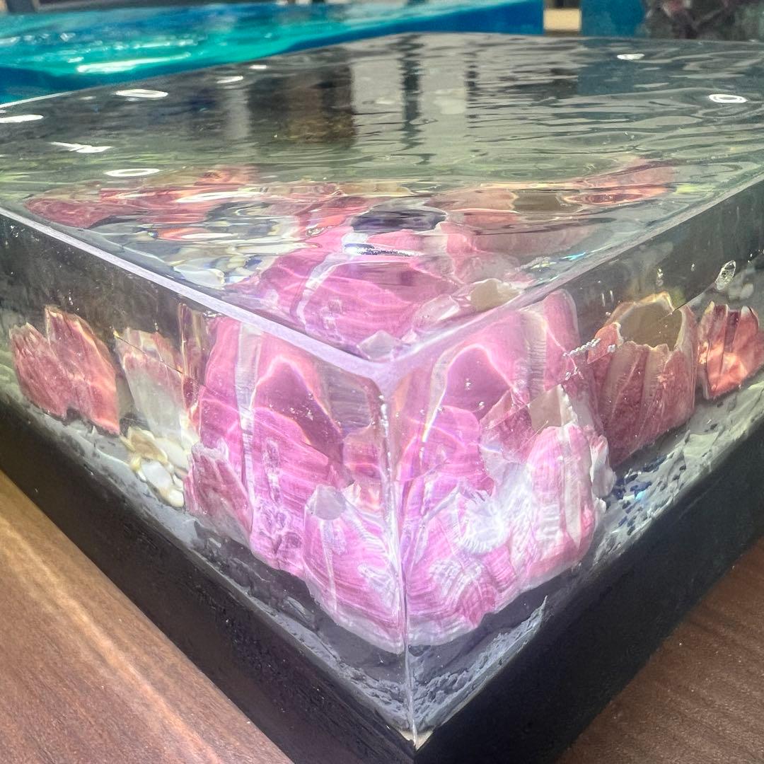 【波紋アート】Real Ocean／barnacle／フジツボ／15cmプリズム