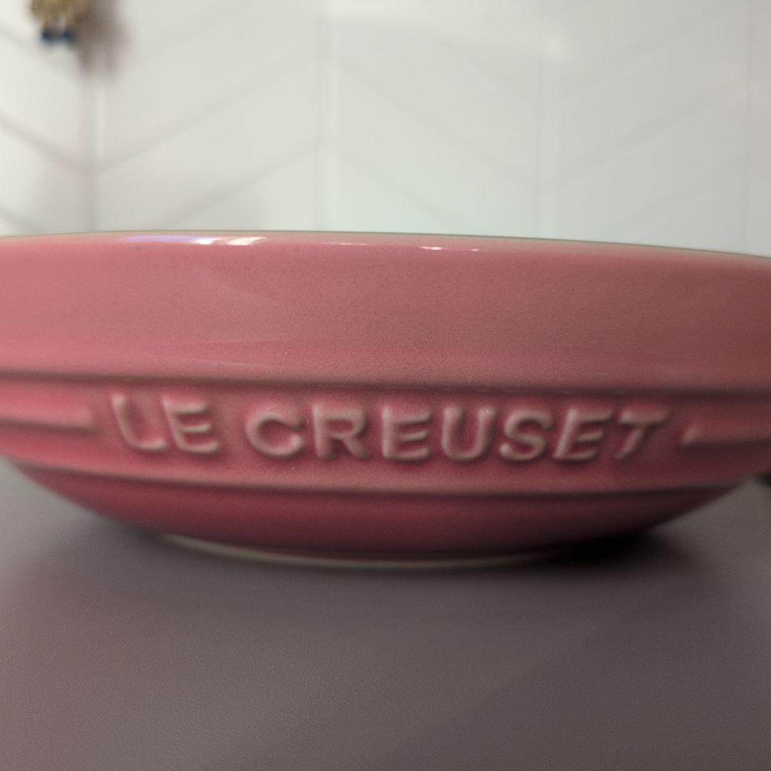 期間限定★LE CREUSET ピンク ベージュ 皿 4枚セット