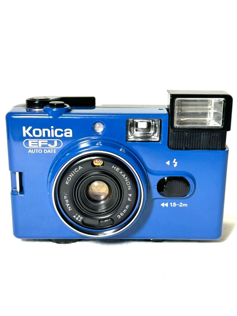 【稀少カラー】Konica C35 EFJ AUTO DATE ブルー