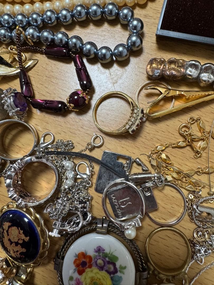 ノ*ラ様 遺品整理品 アクセサリー まとめ K18 K18GF ネックレス 指輪