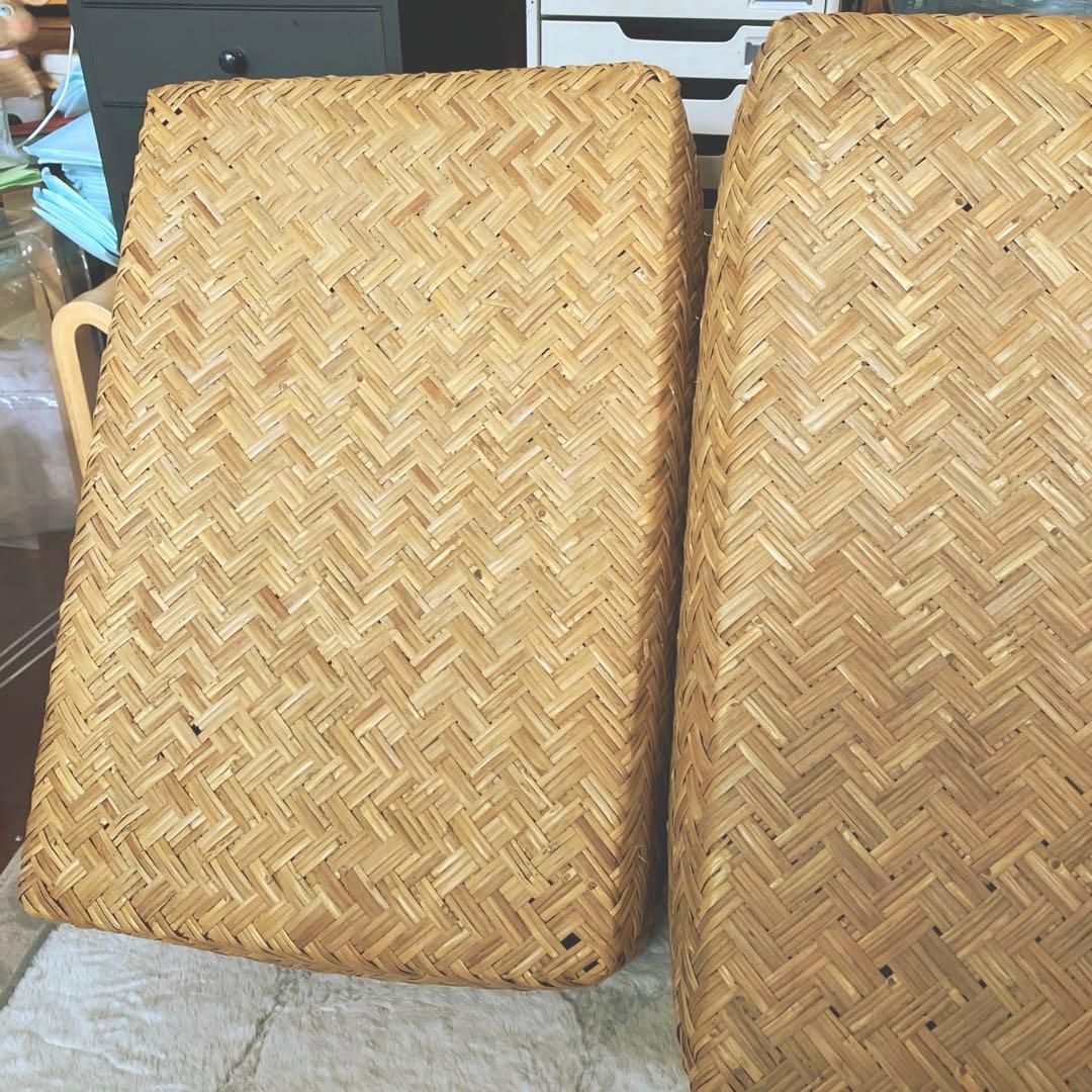 昭和レトロ 大きいサイズ 行李 クリーニング済み 収納 籠