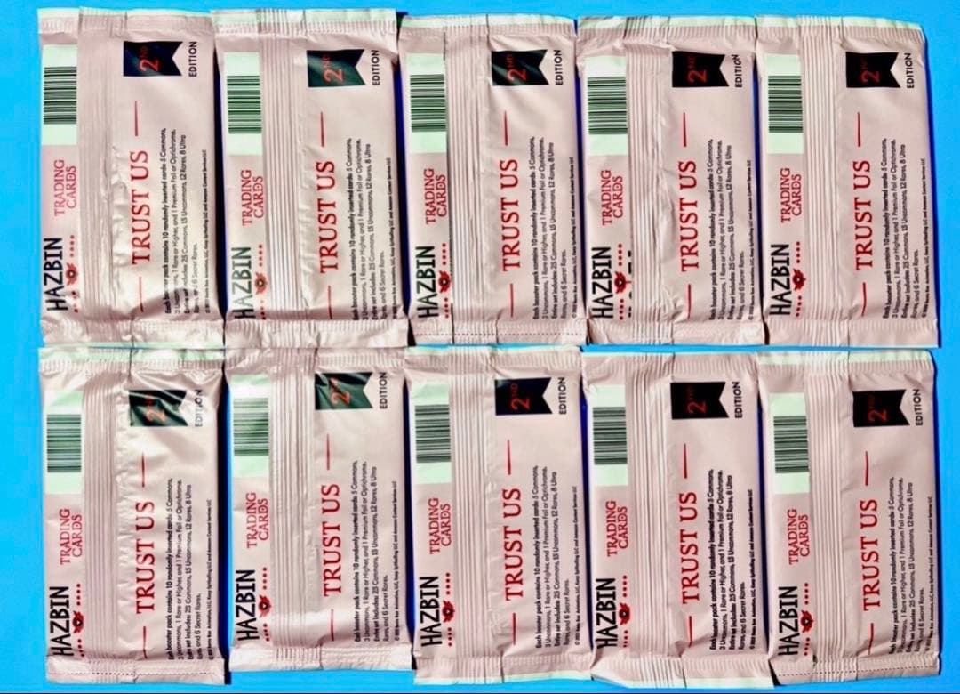 ハズビンホテル トレカ S2 2nd EDITION 未開封 10点 h11