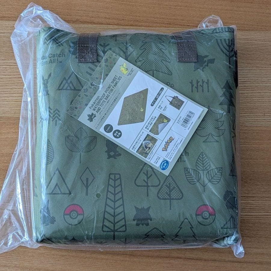 【LOGOS】ロゴス ポケモン トートイン防水シート ファミリー ピカチュウ