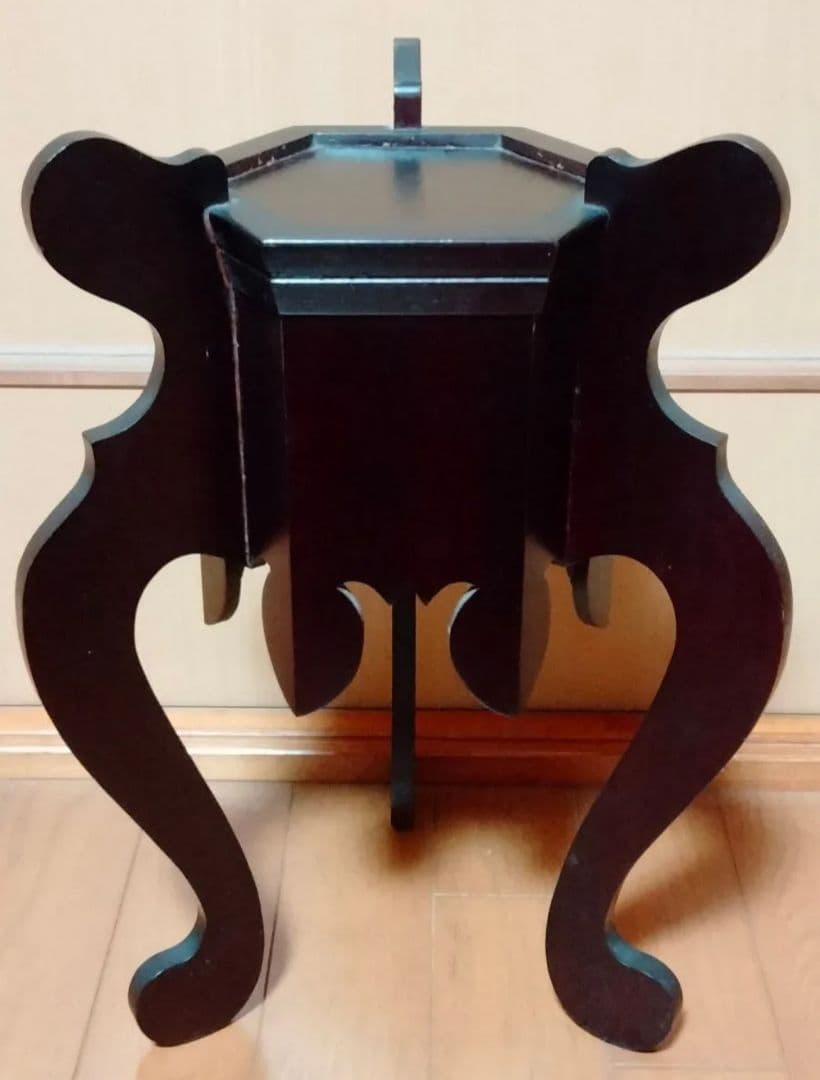 ★シノワズリ調★花台★小さなテーブル★六角形