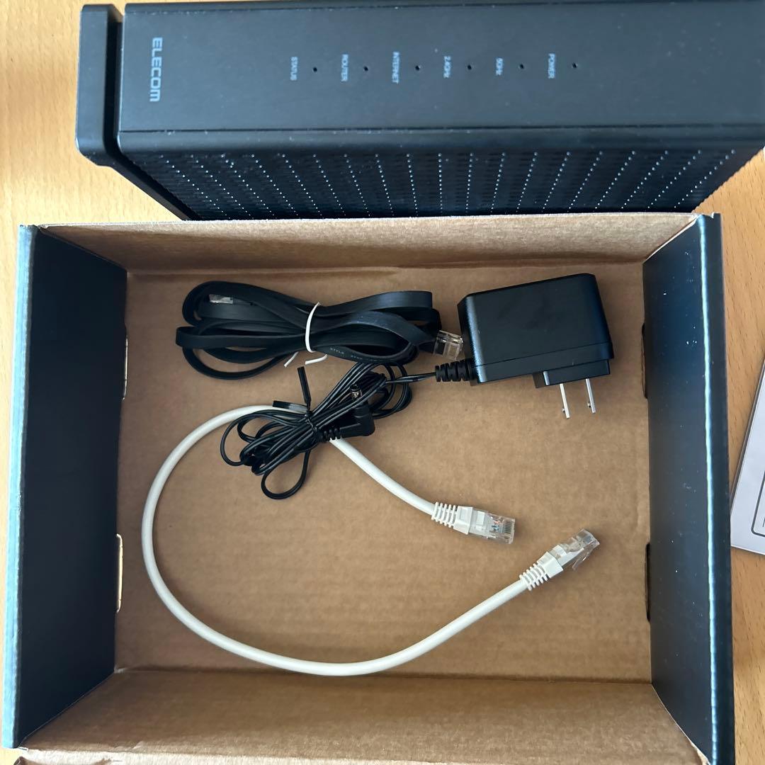 ELECOM Wi-Fi 7 ルーター ほぼ新品 極美品