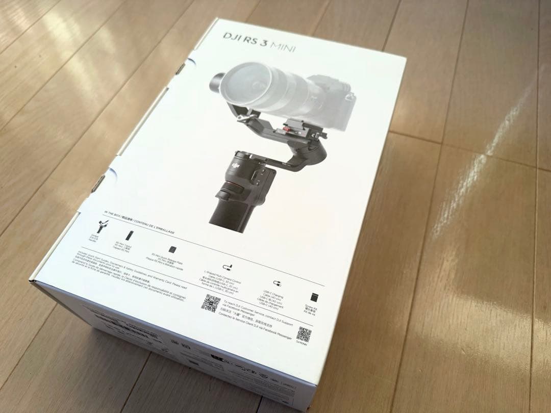 DJI RS3 mini 3軸ジンバル 軽量スタピライザー ビデオカメラサポート