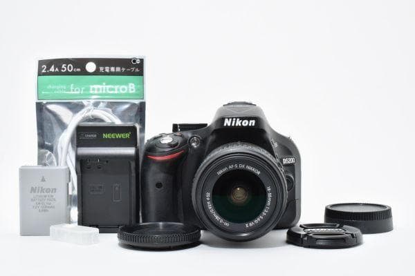 ニコン Nikon D5200 AF-S 18-55mm VR レンズセット