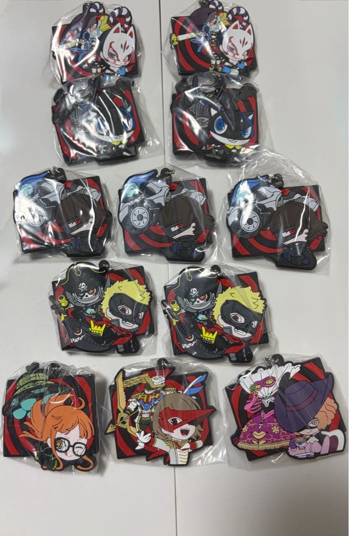 【ペルソナ5ザロイヤル】【カプセルラバーマスコット】【バラ売り⭕️】コメント必須