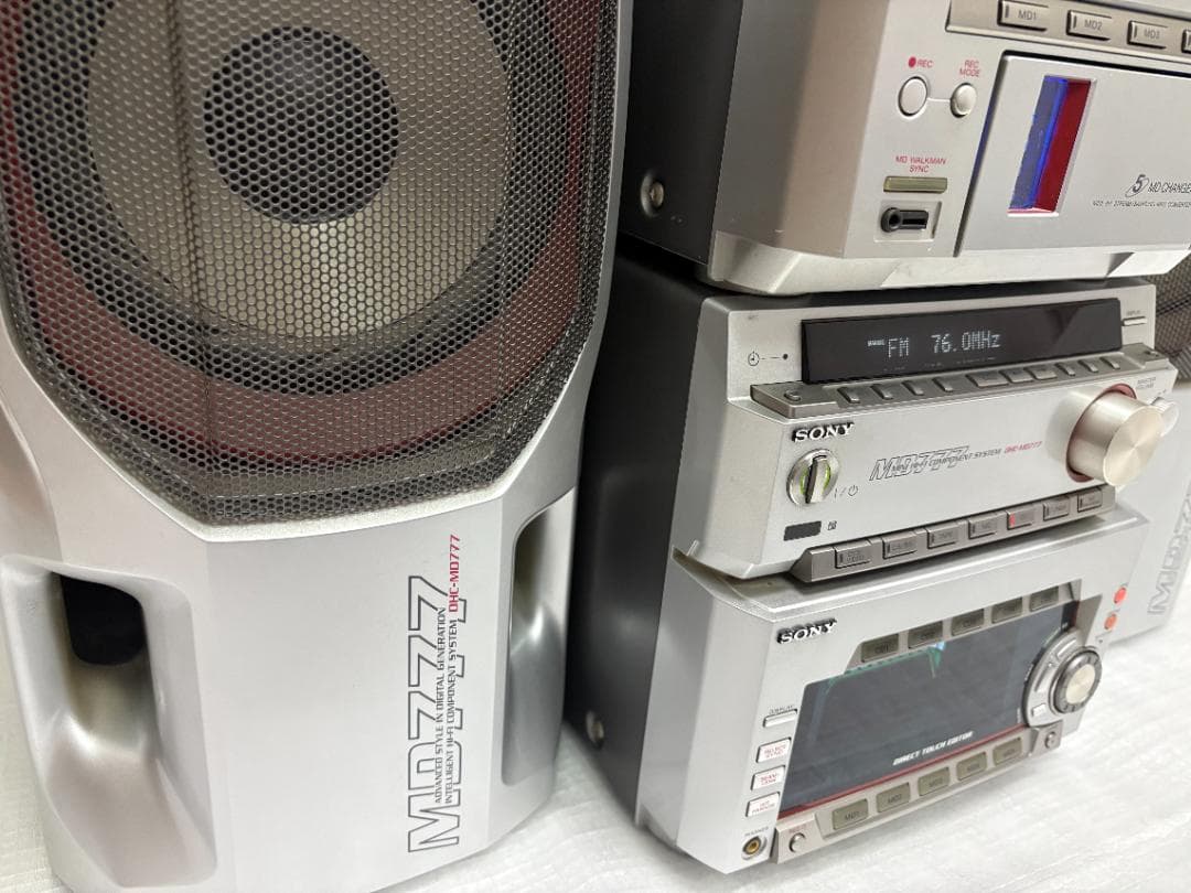 SONY STR-MD777 HMC-MD777 SS-MD777 コンポ