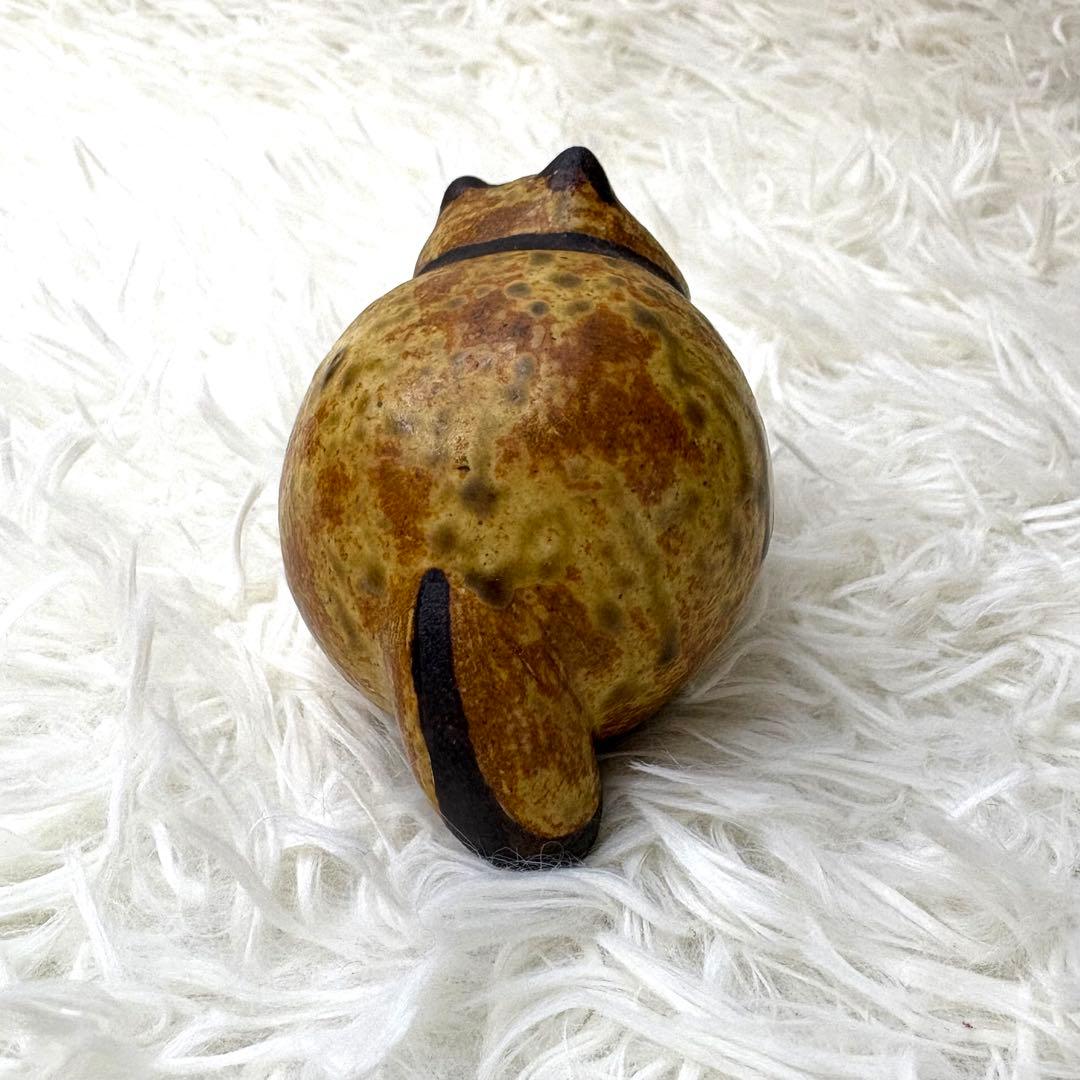 限定品✨リサラーソン 信楽焼 しんじるたぬき 置物 オブジェ 美品 インテリア