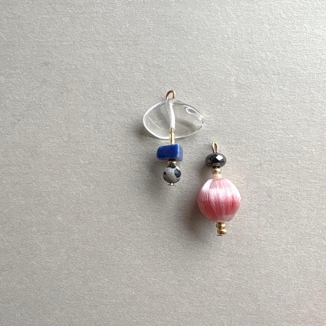 no.078 三角ジャスパーとシルクボール