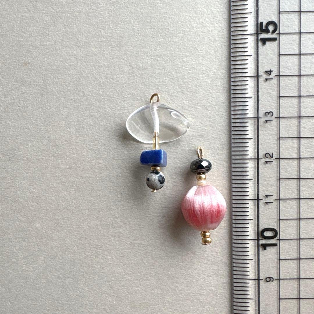 no.078 三角ジャスパーとシルクボール