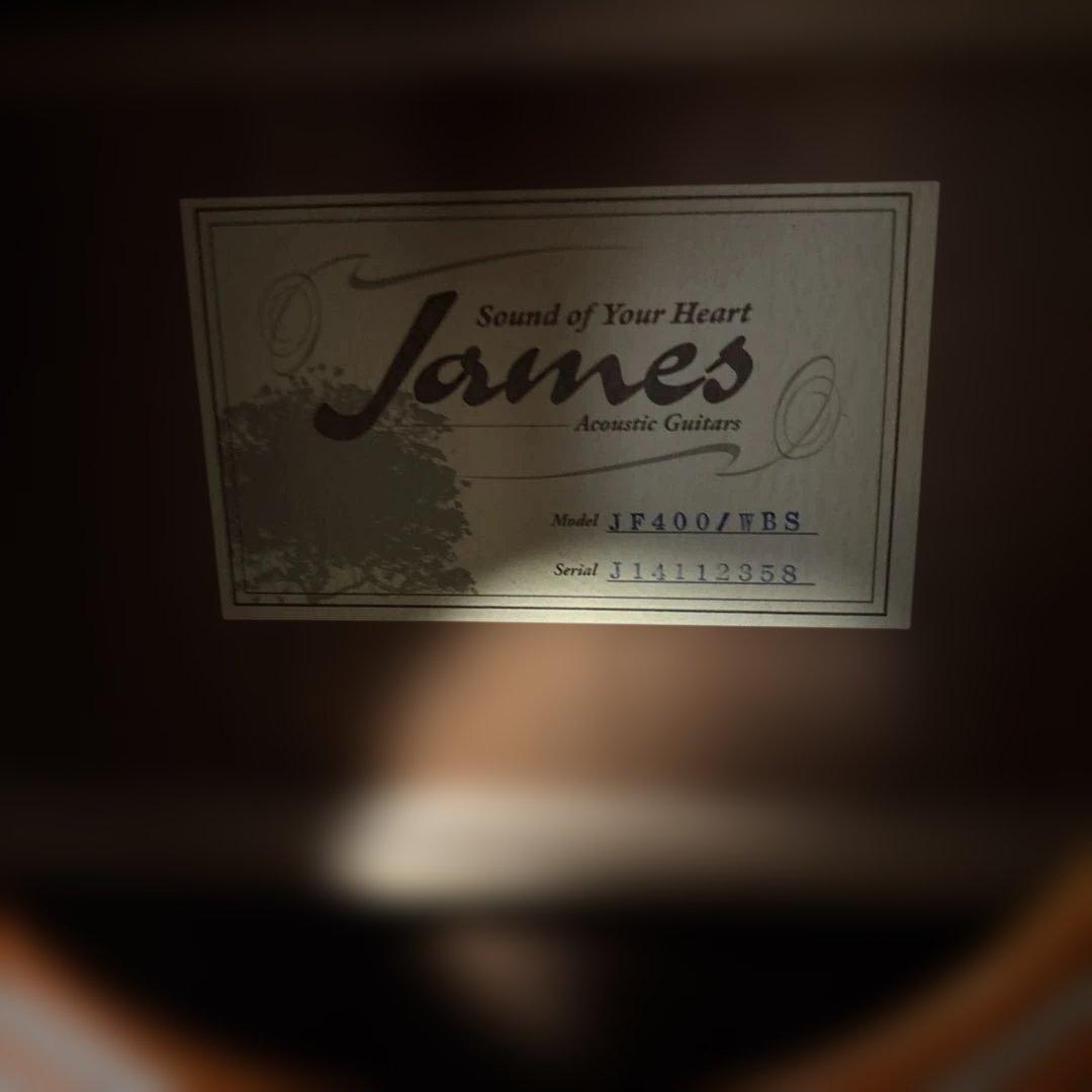 James JF400/WBS アコースティックギター