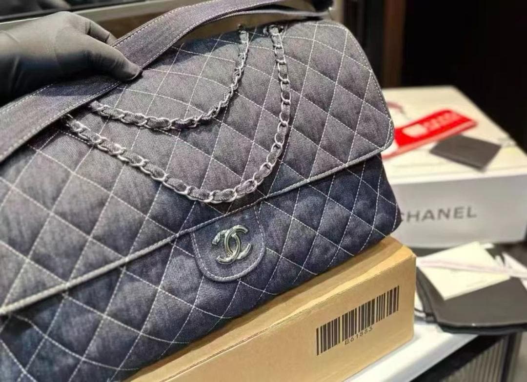 VIP❤非売品 限定 デニム キルティング ショルダーバッグ