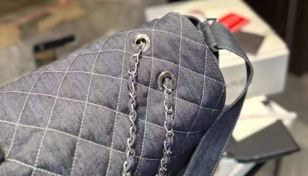 VIP❤非売品 限定 デニム キルティング ショルダーバッグ