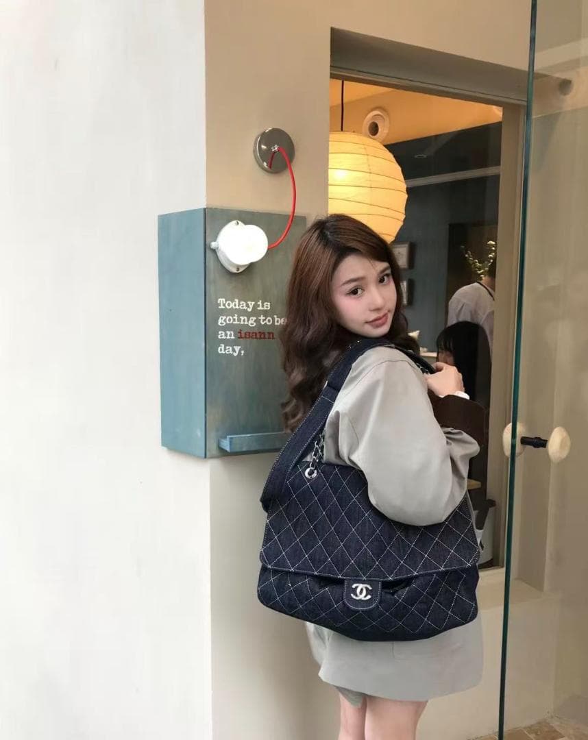 VIP❤非売品 限定 デニム キルティング ショルダーバッグ