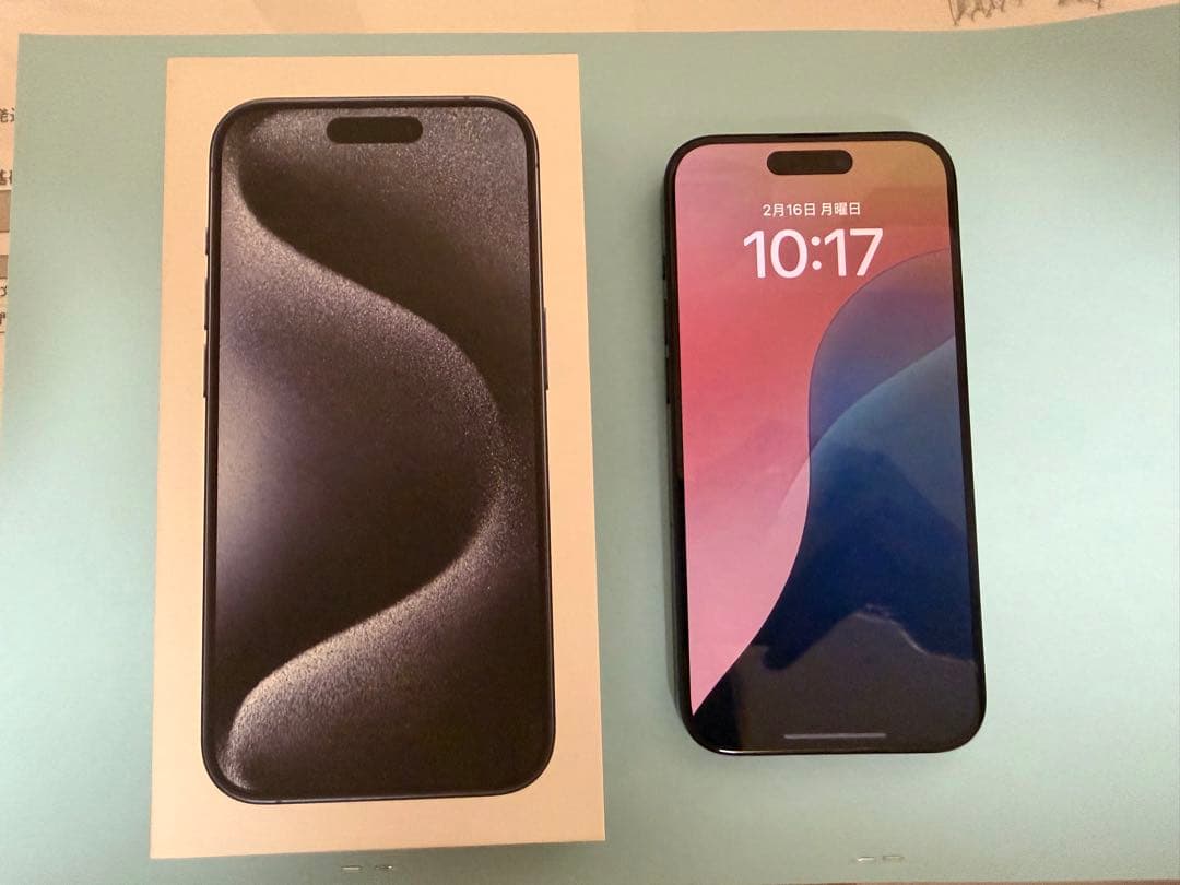 【値下げ中】iPhone15Pro 256GB ブルーチタニウム 88%