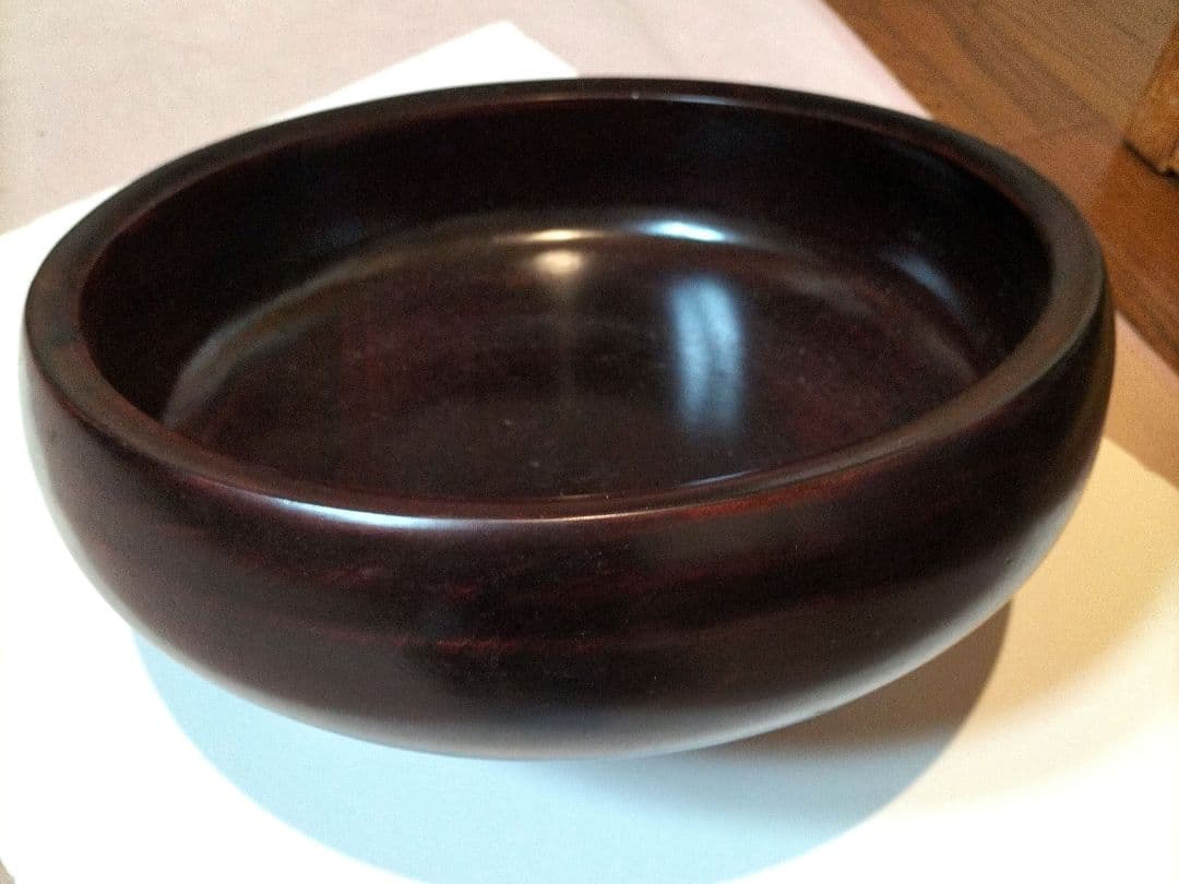 【古道具】一枚板塗こね鉢