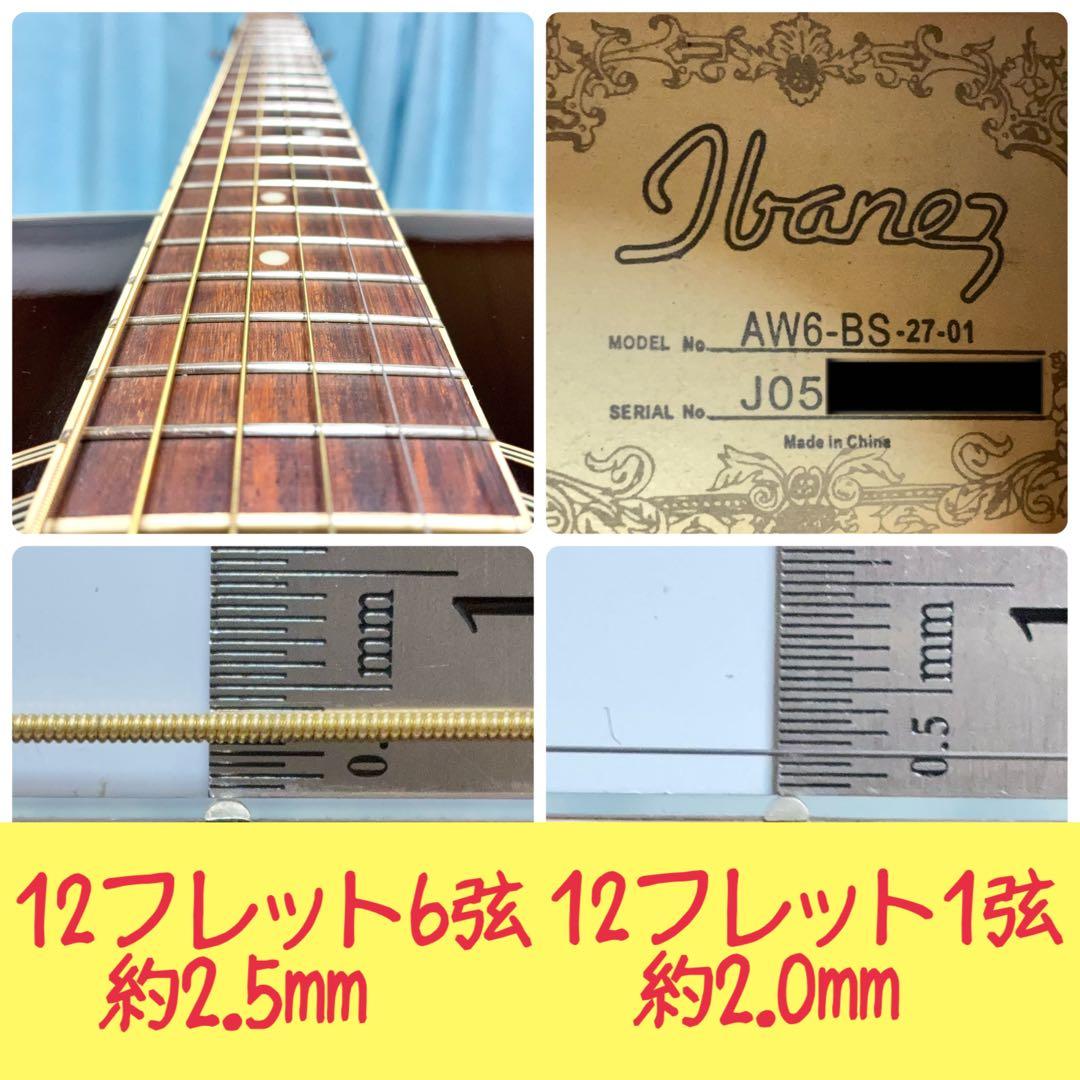 【牛骨】Ibanez☆アイバニーズ！AW6【弾き易く調整☆新品の弦】