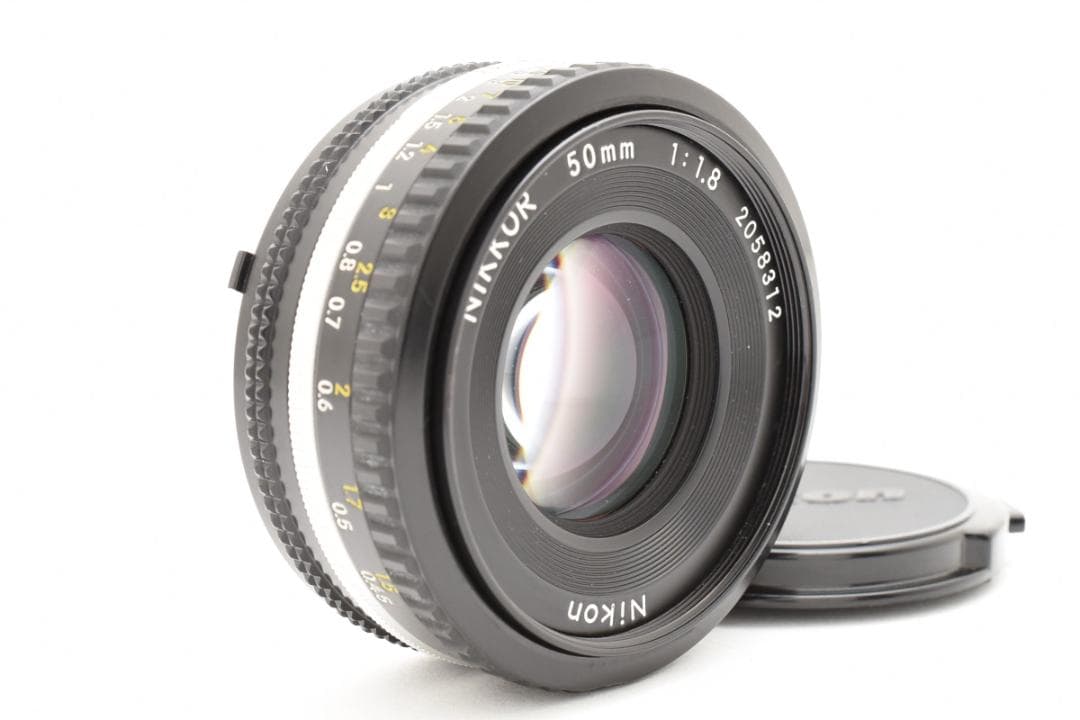 超美品 NIKON ニコン AI-S NIKKOR 50mm f1.8 B797