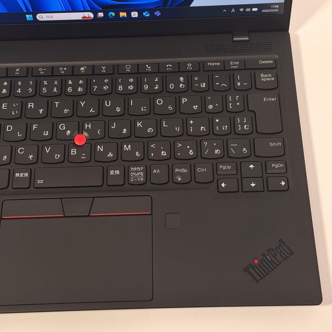 Windowsノート本体 18.ThinkPad X1 Nano Gen1 i5-11/ 8G/256G