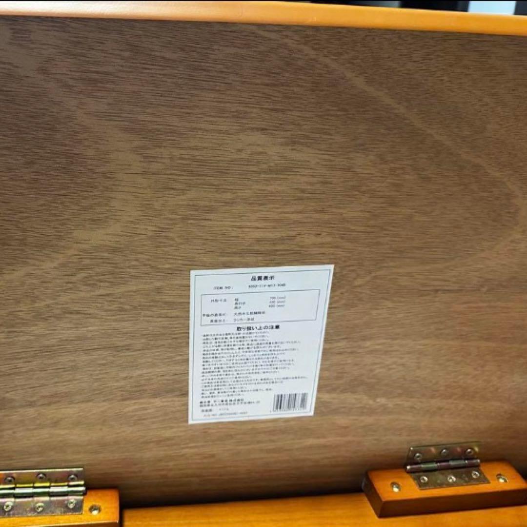 木製折りたたみテーブル ブラウン 省スペース 勉強机 作業台