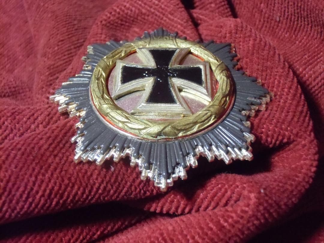 ＢＷドイツ軍/連邦軍＊１９５７年制定＊ドイツ十字章・金章（勲章）