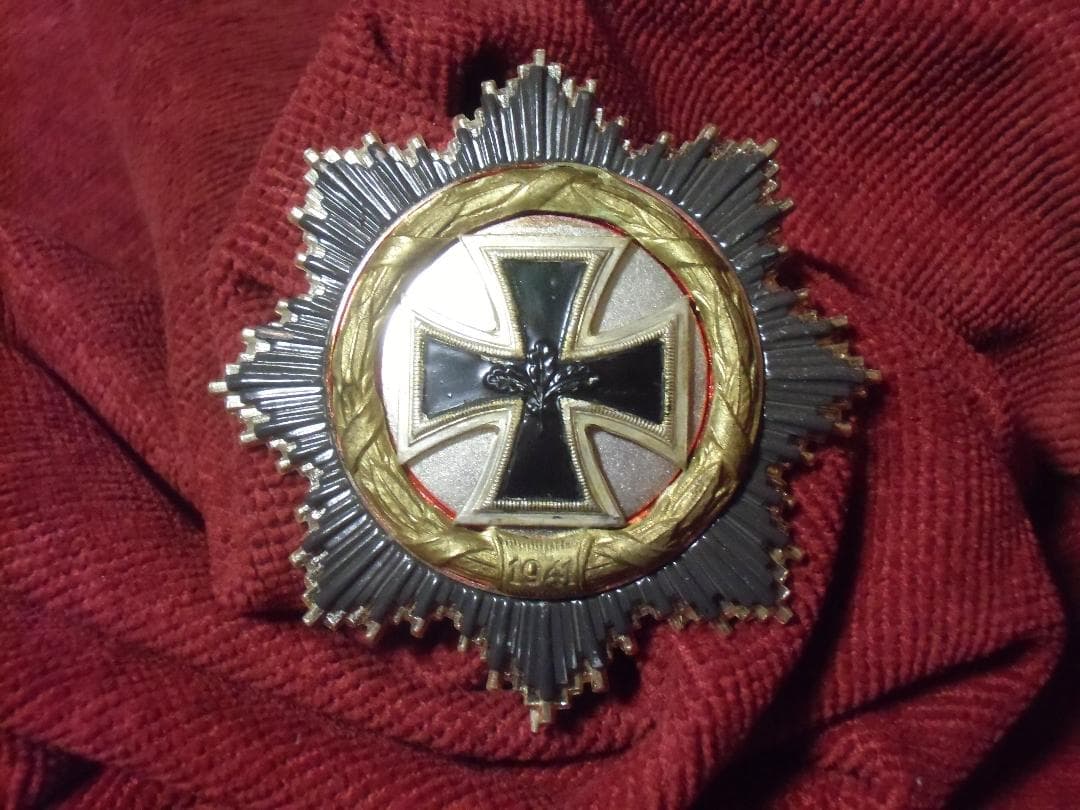 ＢＷドイツ軍/連邦軍＊１９５７年制定＊ドイツ十字章・金章（勲章）