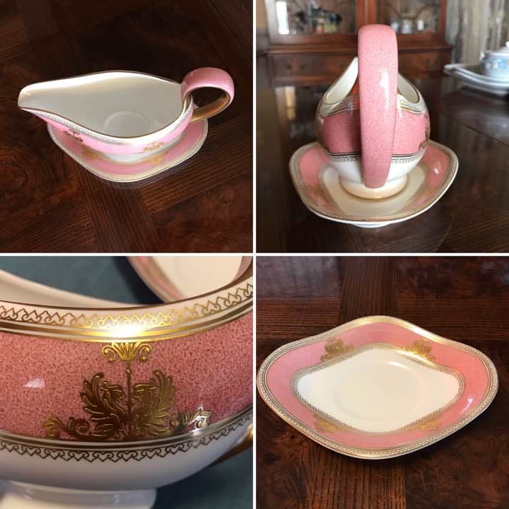 コロンビア パウダーピンク ソースボート