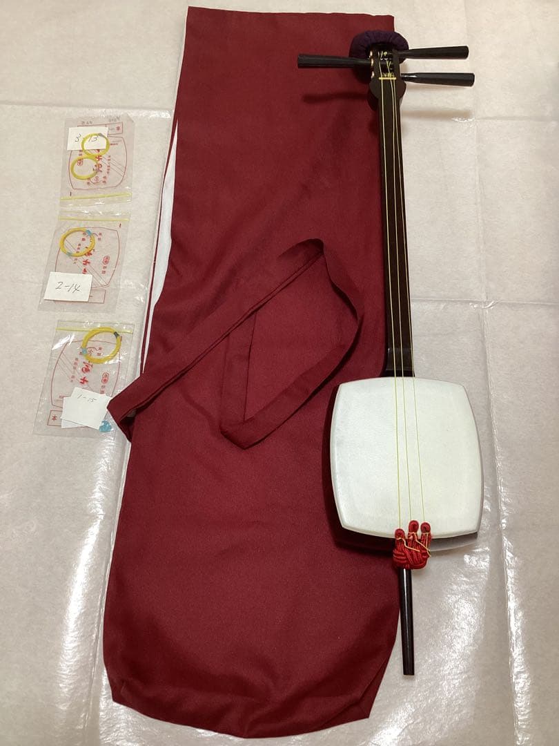 胡弓　ハードケース付き　弦楽器　和楽器