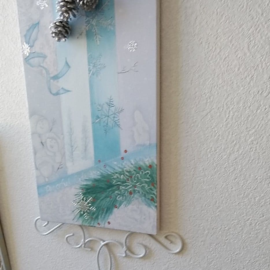 トールペイント作品クリスマススノマンです。