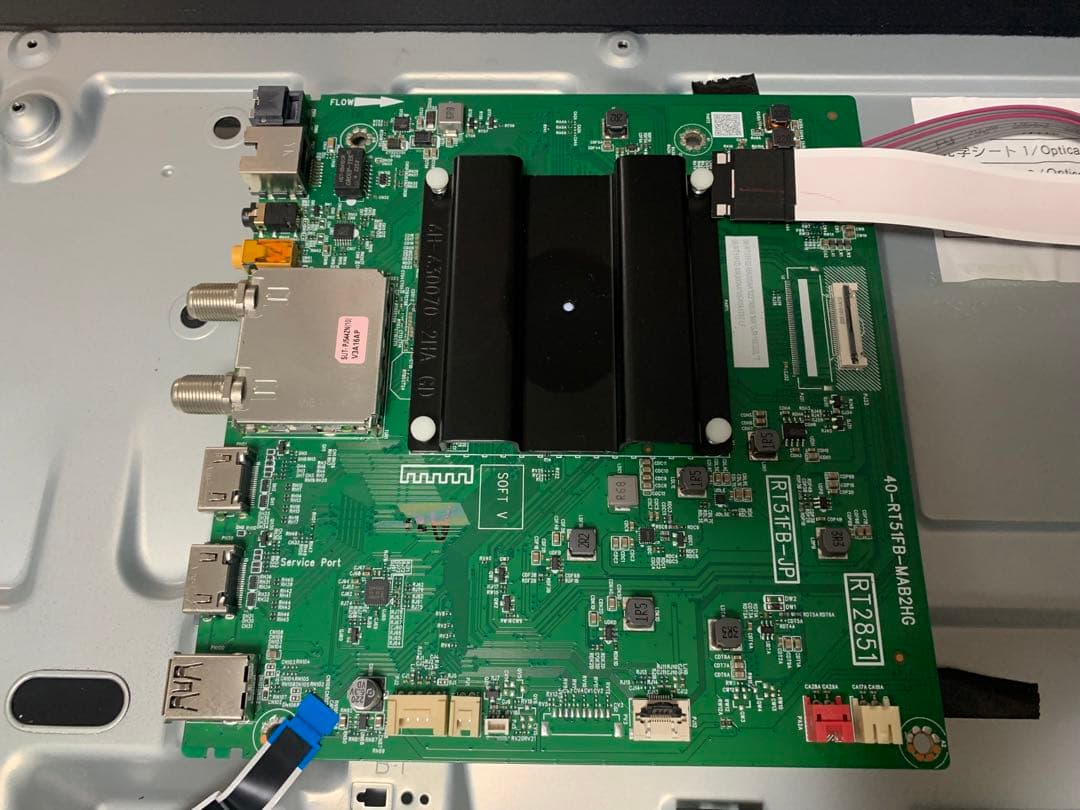 TCL 32V型 ハイビジョン 液晶TV 32S518K基盤セット