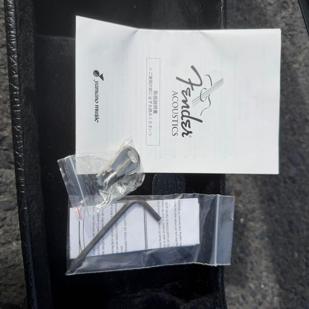 純正ハードケースFender CD-60 NATケース美品フェンダージャパン