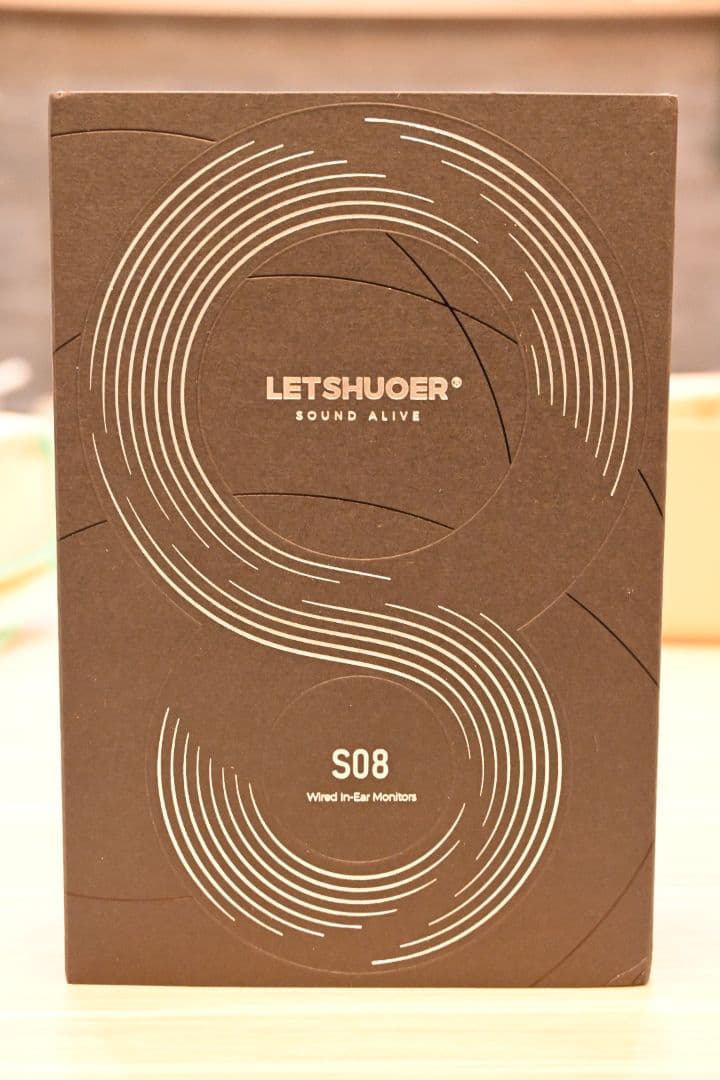 LETSHUOER S08 有線イヤホン