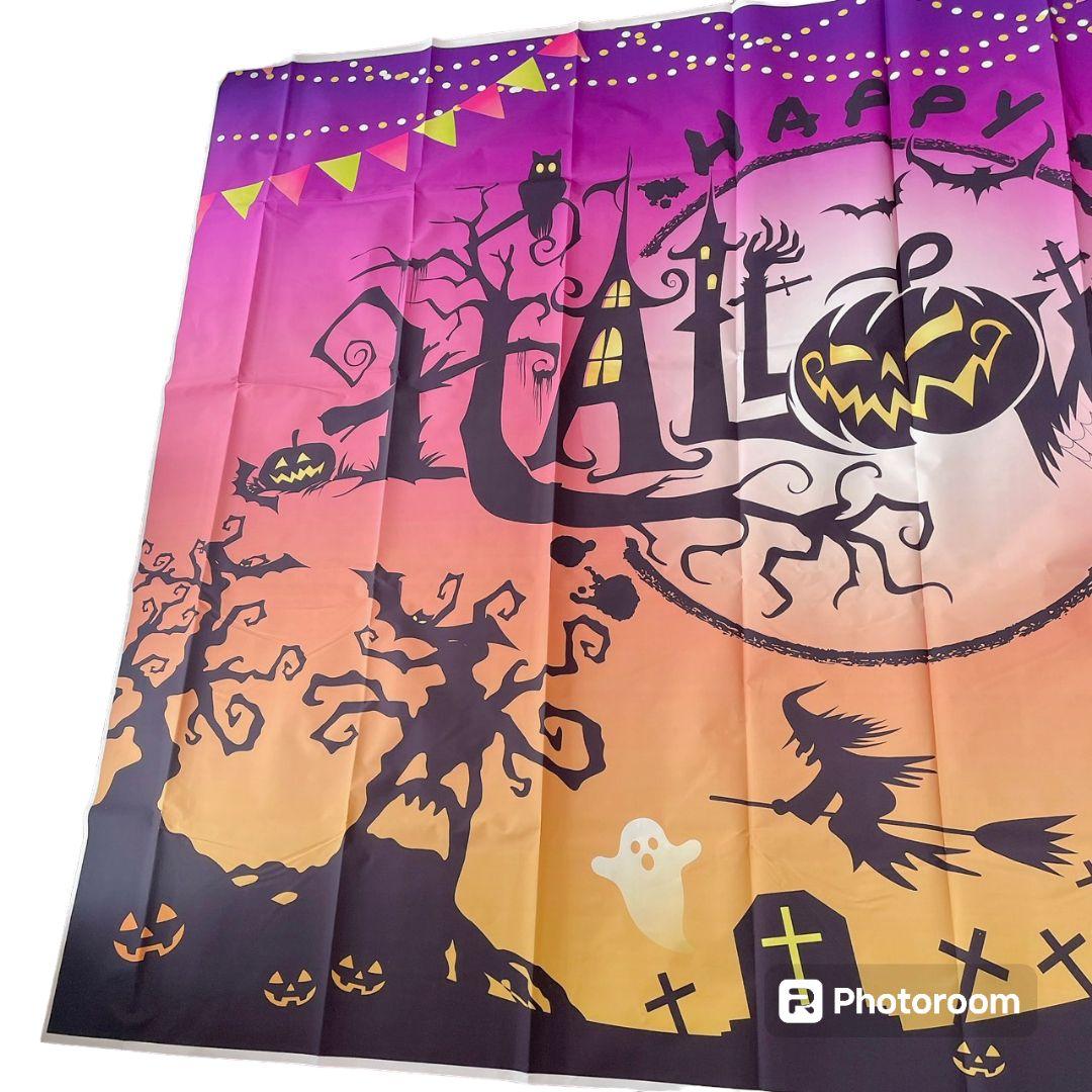 背景布 ハロウィン 撮影背景 大判　2.2x1.5m