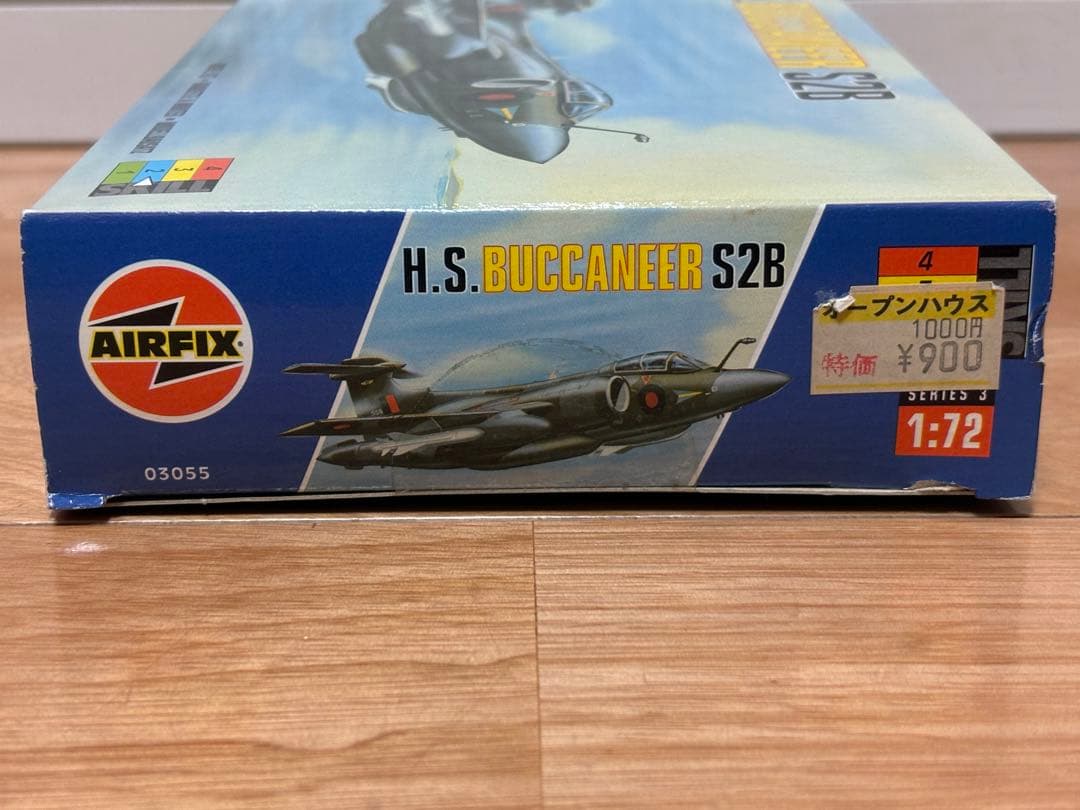 エアファックス 1/72 ホーカー・シドレー バッカニア S2B 複座艦上攻撃機