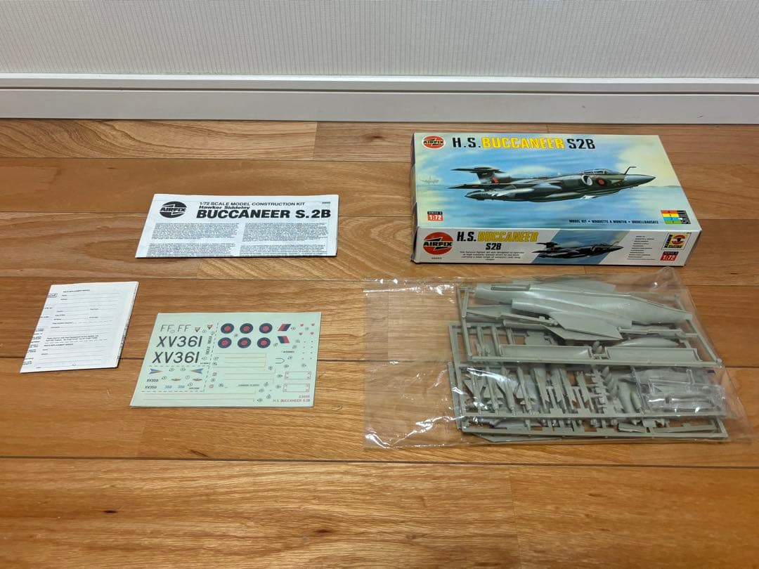 エアファックス 1/72 ホーカー・シドレー バッカニア S2B 複座艦上攻撃機