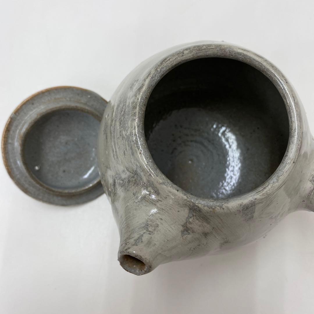 【未使用】　刷毛目　急須(しずく型)/馬場勝文