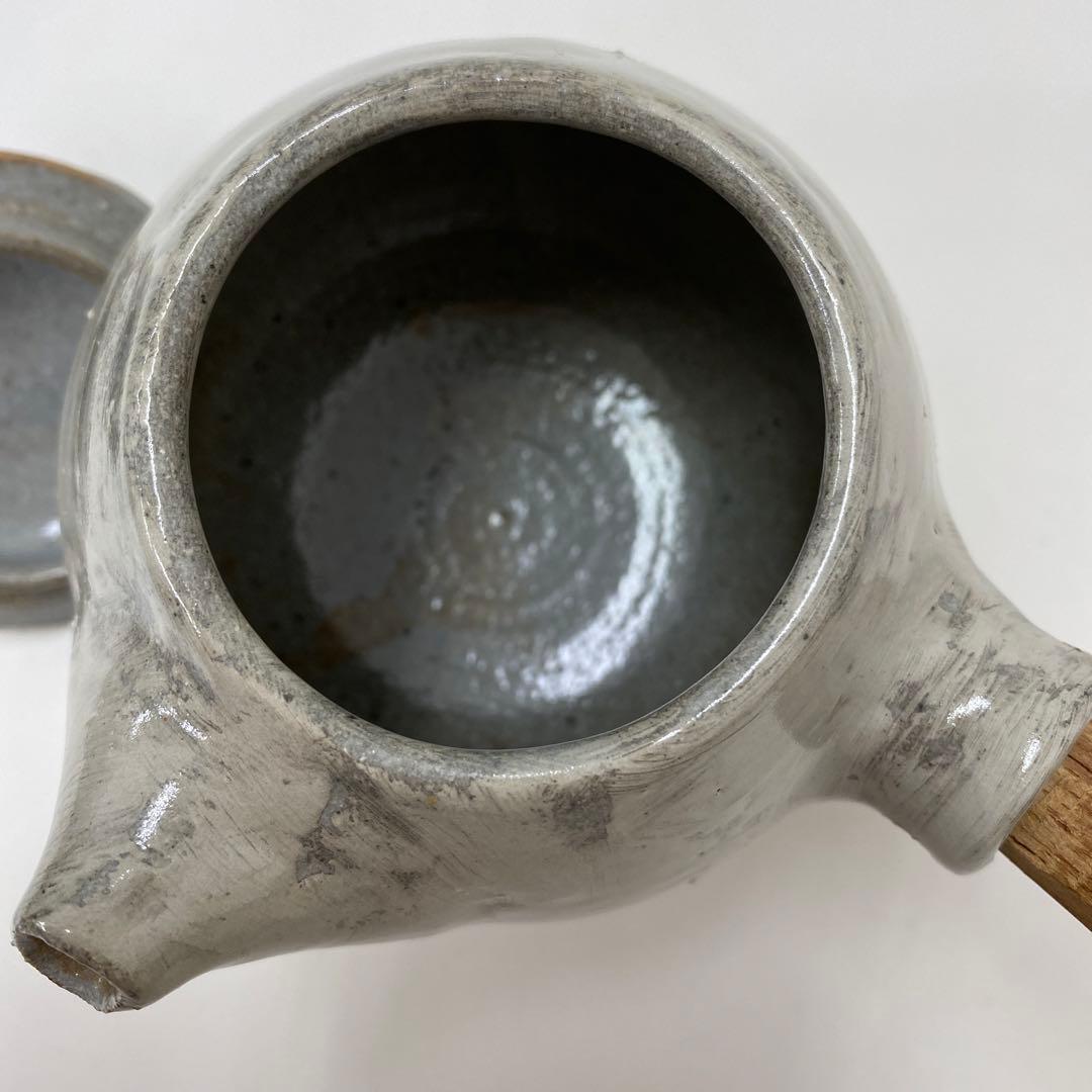 【未使用】　刷毛目　急須(しずく型)/馬場勝文