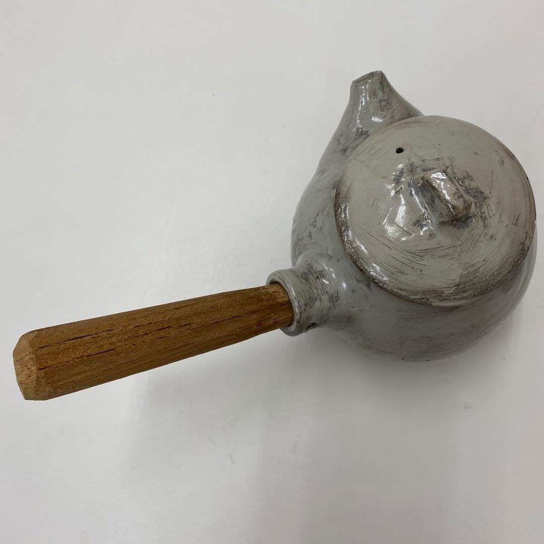 【未使用】　刷毛目　急須(しずく型)/馬場勝文