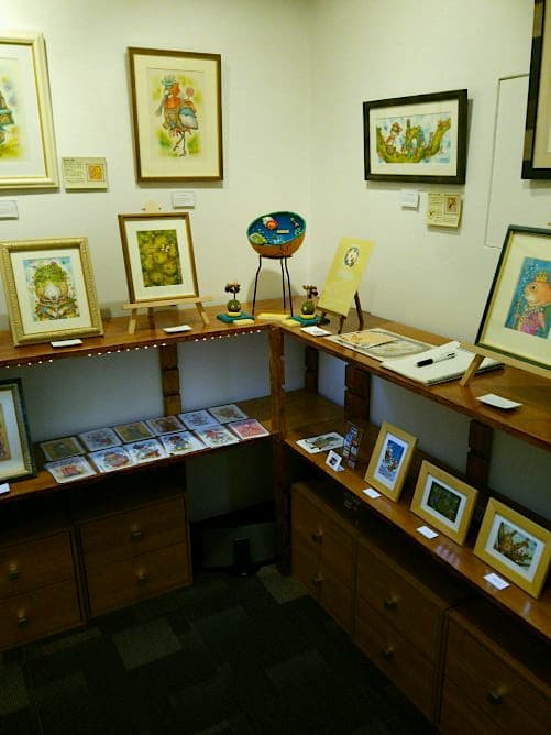 特別価格★【原画（額縁無し）】『回転巣箱』（樹木　鳥　精霊）