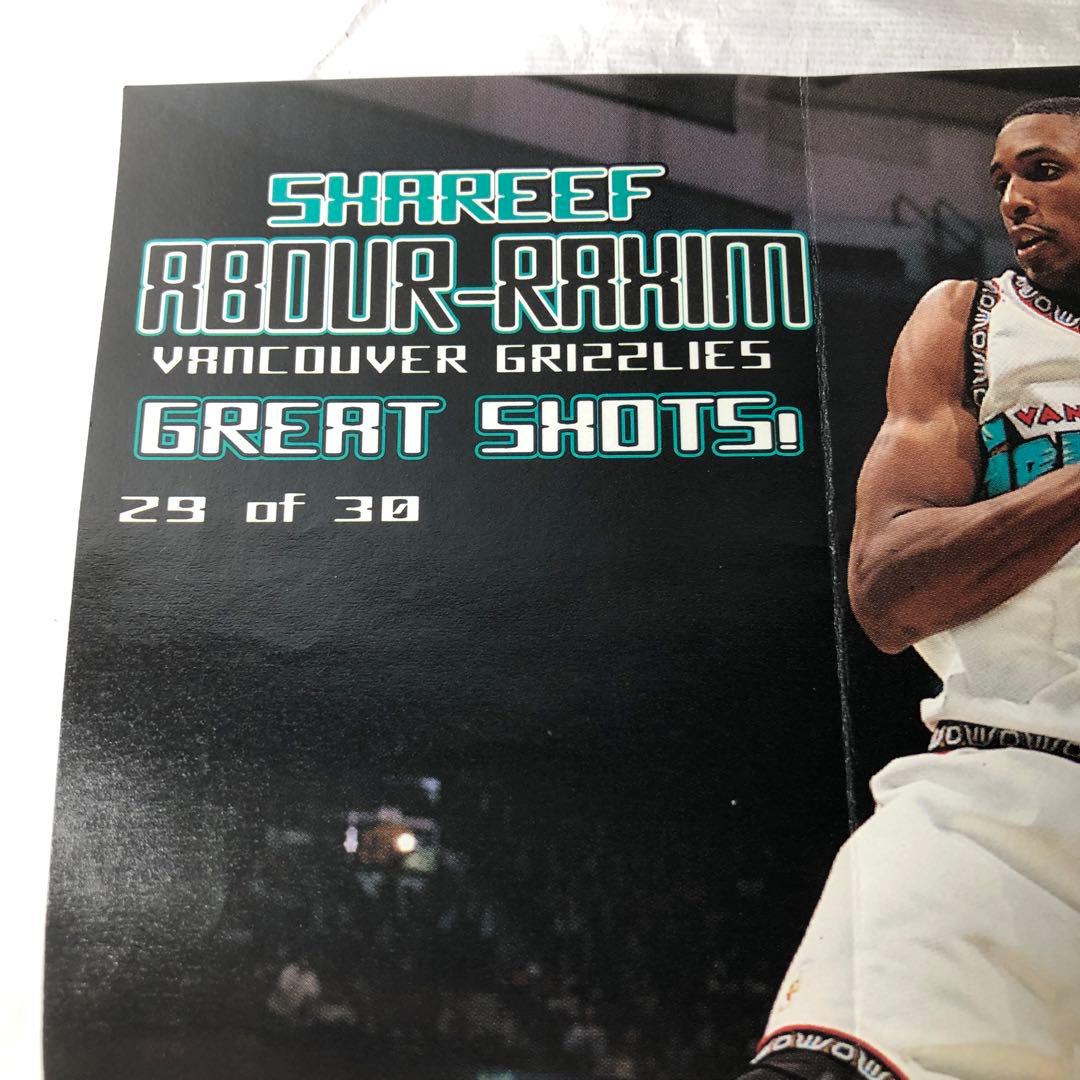 GREAT SHOTS 98年 Hoops ミニポスター NBA バスケット