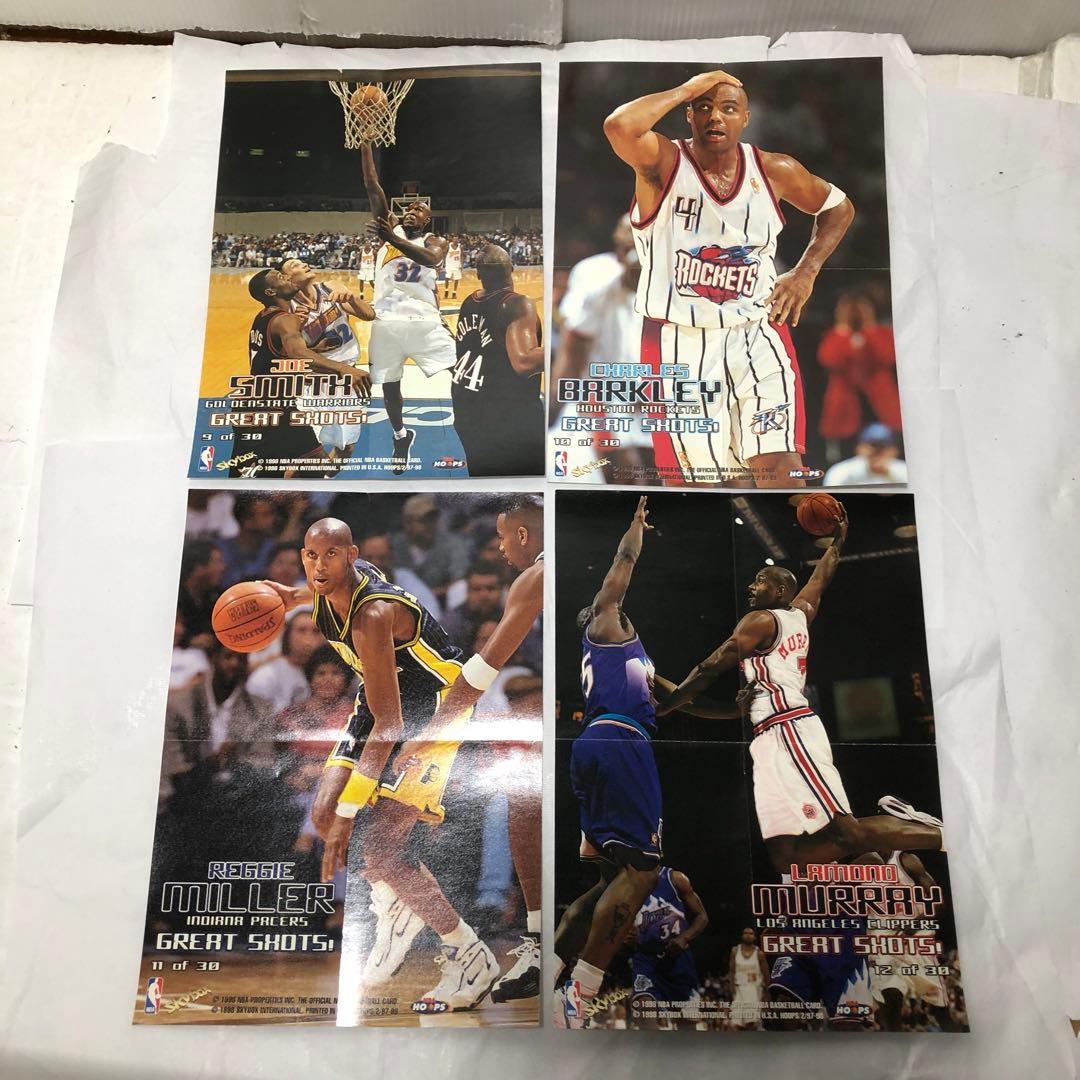 GREAT SHOTS 98年 Hoops ミニポスター NBA バスケット