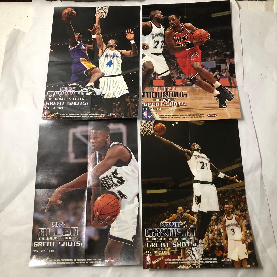 GREAT SHOTS 98年 Hoops ミニポスター NBA バスケット